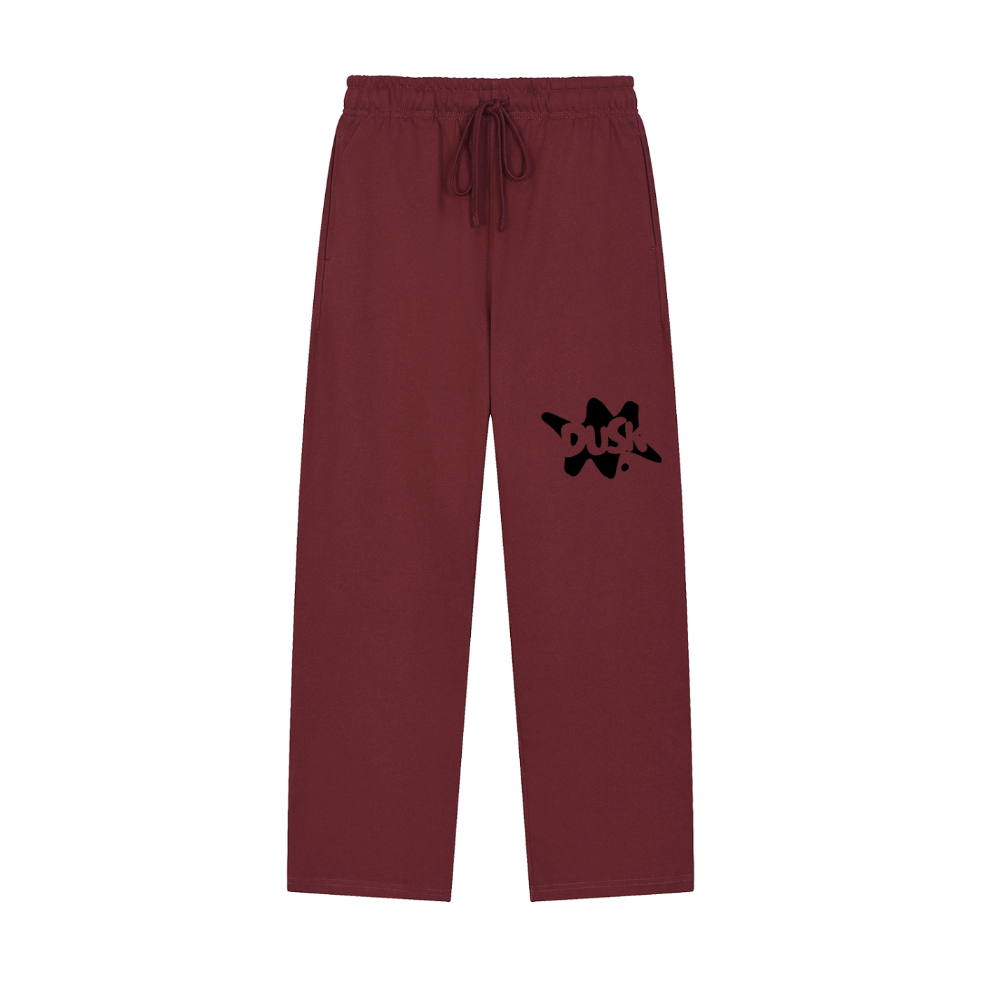Splatter Straight-Leg Sweatpants