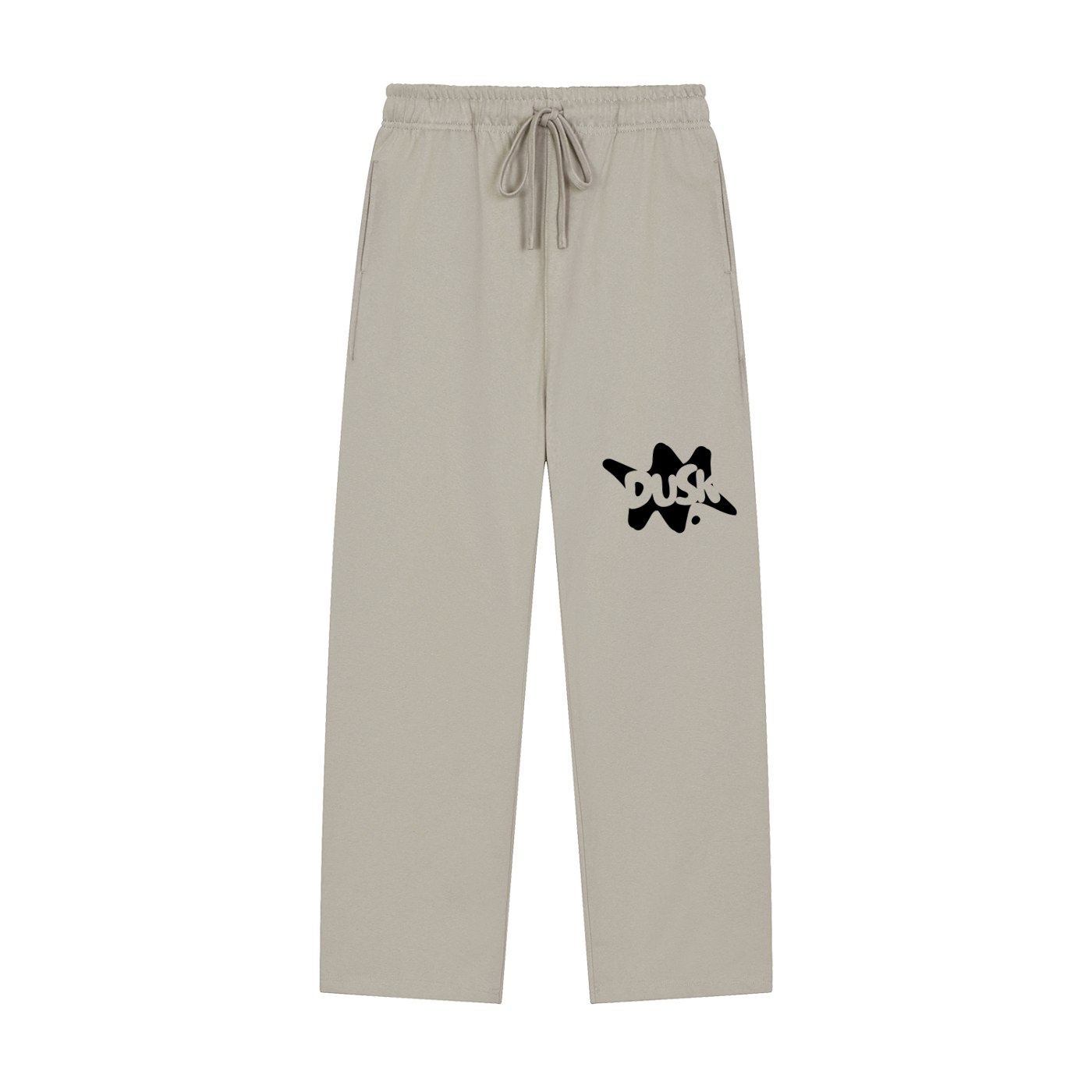 Splatter Straight-Leg Sweatpants