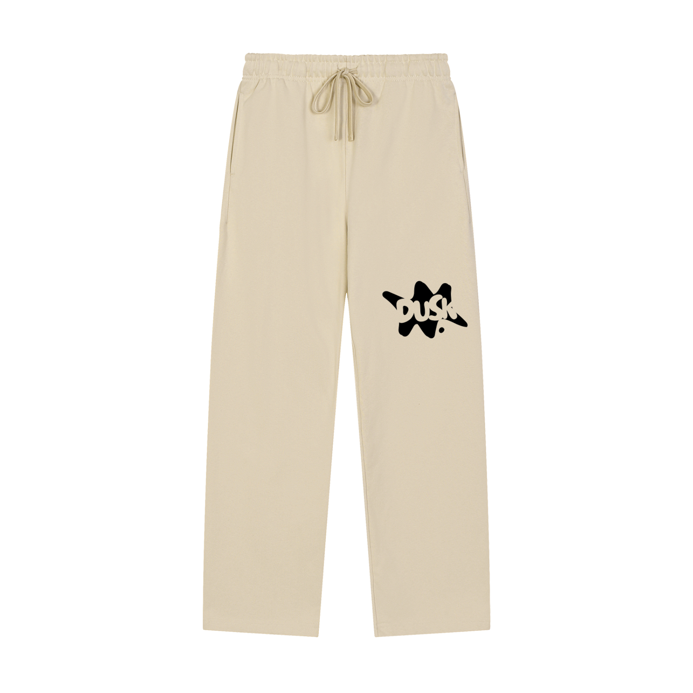 Splatter Straight-Leg Sweatpants