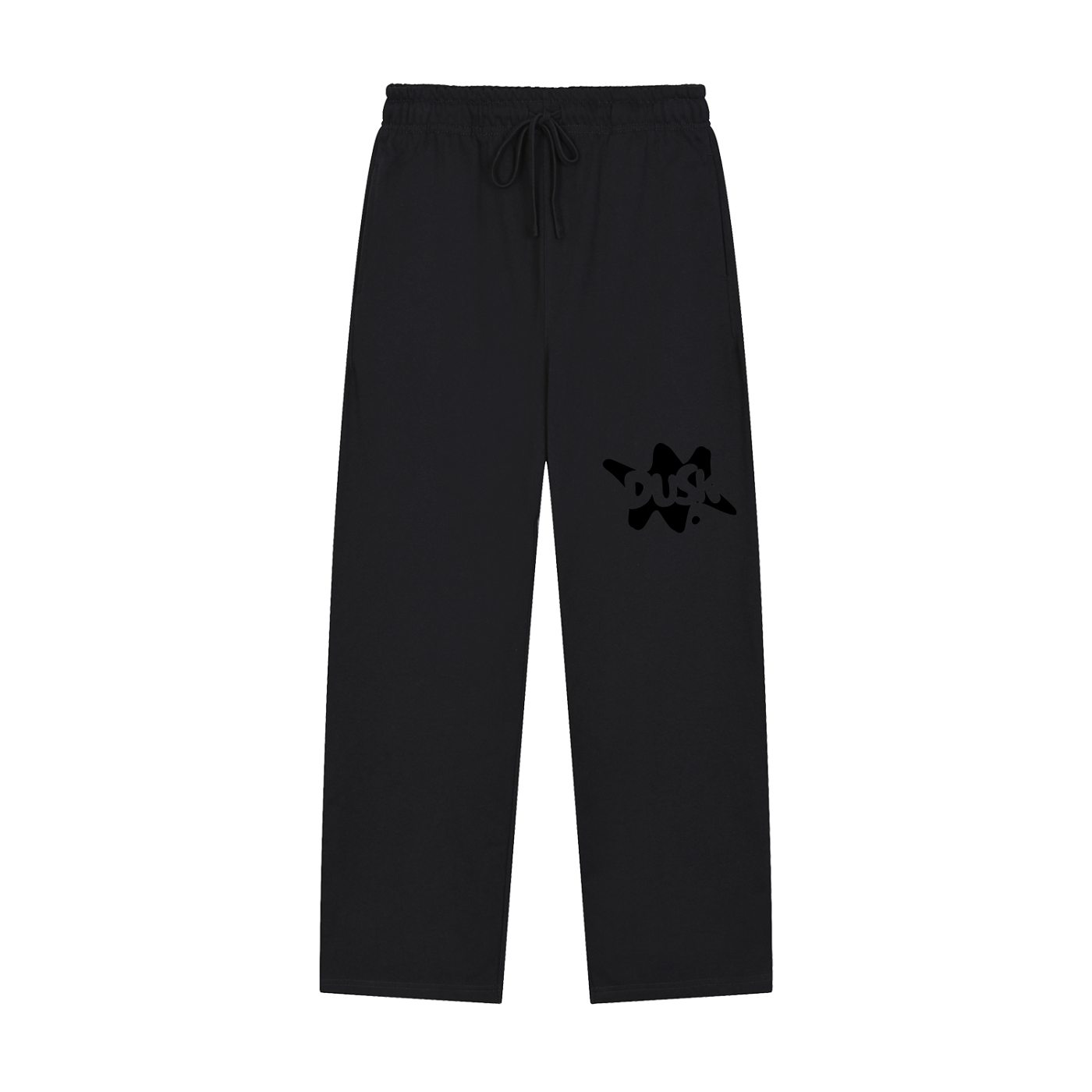 Splatter Straight-Leg Sweatpants