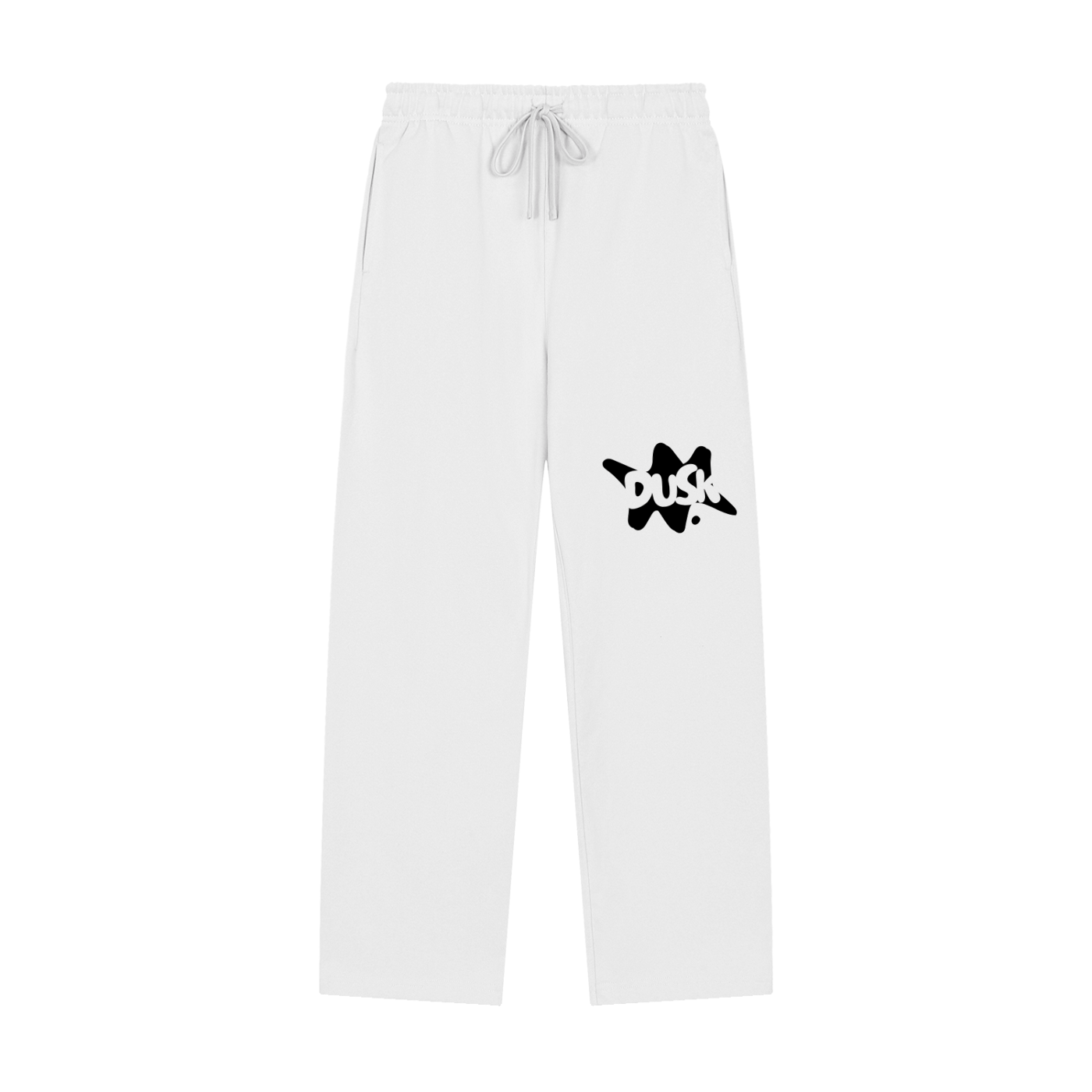 Splatter Straight-Leg Sweatpants