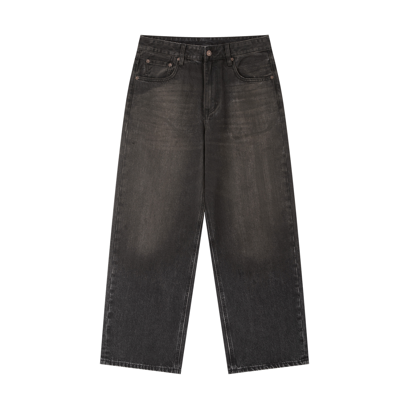 Washed Denim Jeans