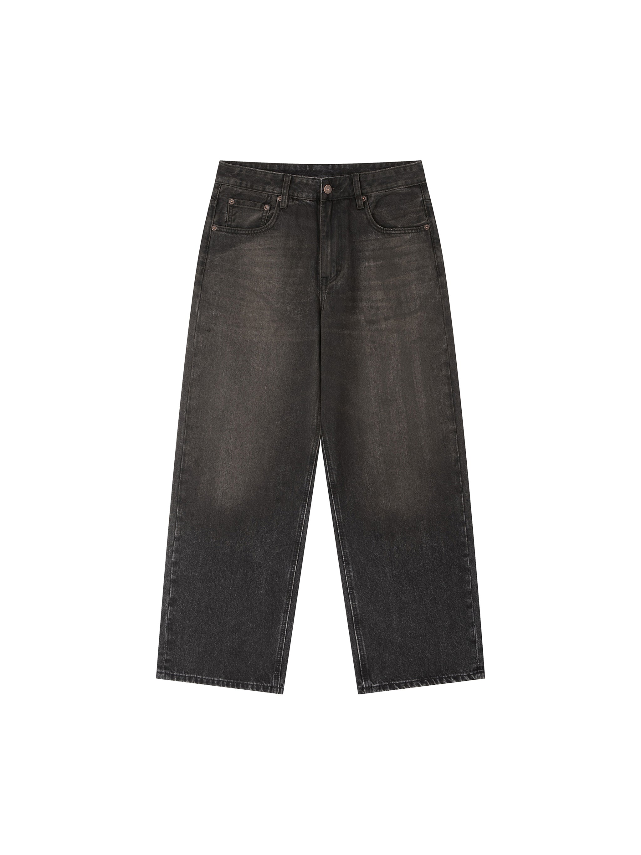 Washed Denim Jeans